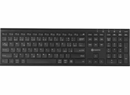Powerton Klávesnice UltraSlim CZ/SK čern
