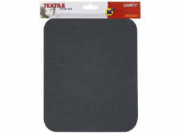 Měkká podložka pod myš s logem, černá (50150)