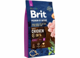 Brit Premium by Nature Adult S 3kg granule pro psy