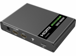 Techly IDATA HDMI-KVM67 KVM extender Transmitter & receiver