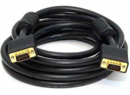 Kabel D-Sub (VGA) - D-Sub (VGA) 10m czarny