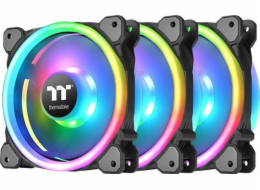 Thermaltake Riing Trio 14 LED RGB Plus ventilátor 3-pack + Hub (CL-F077-PL14SW-A)