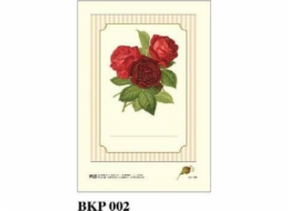 Rossi Dekorativní samolepky BKP 002 Růže 6ks ROSSI