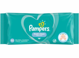 Pampers Fresh Clean 81688030 Baby Wipes 1 Packs = 52 Wipes