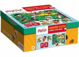 Lisciani LUDATTICA ANIMATED PUZZLE WORLDS CHILDREN