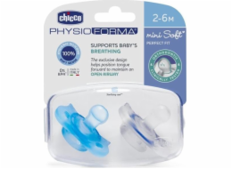 Chicco 732312-Smaczek pro uklidňující PF Mini So Ft Silicon. 2 PCS studené