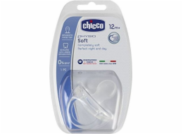 Chicco Smoczek Physio Soft silikonowy bezbarwny 12m+ (181001)