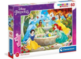 Clementoni Clementoni Puzzle 60 dílků Disney Princezna. Princezny u fontány 26064