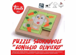 Sevi SEVI PRZESUWNE PUZZLE Z KRÓLICZKIEM