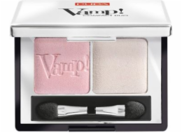 Pupa Vamp! Compact Duo Eyeshadow Dvojité oční stíny 001 Rose Perlage 2,2g Pupa Vamp! Compact Duo Eyeshadow Dvojité oční stíny 001 Rose Perlage 2,2g