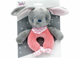 Zajíček chrastítko 15 cm