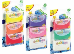 Plastelína Carioca 180g 3 barvy