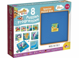 Lisciani Carotina Baby - Progresivní puzzle