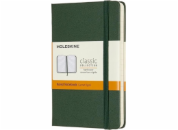 Moleskine Notes Classic 9x14 ks. čáry - myrtově zelená
