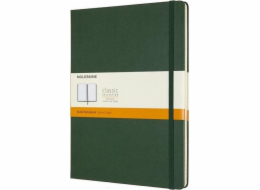Moleskine Notes Classic XL 19x25 tw. linie myrtově zelená