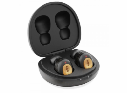 Vestavěný mikrofon Marley True Wireless Earbuds, Bluetooth, černá