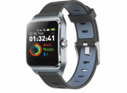 Smartwatch Umax U-Band P1 PRO Czarno-niebieski (UB523)