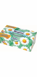 Kapesníky Regina 4-vrstvé 20x21cm 96 ks heřmánek