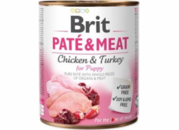 Brit Brit Pate & Meat Dog Puppy puszka 800g