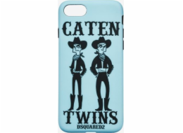 Dsquared2 Case Etui Caten Twins Iphone 6 / 6s / 7 / 8 Niebieski