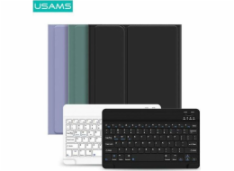 Pouzdro Usams USAMS Winro s klávesnicí iPad 10.2 zelený kryt-bílá klávesnice/zelený kryt-bílá kayboard IP1027YR02 (US-BH657)