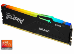 Kingston KF556C36BBEA-8 Kingston FURY Beast DDR5 8GB 5600MT/s DIMM CL36 RGB EXPO