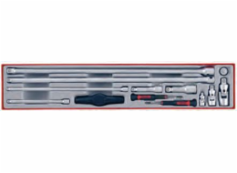 Teng Tools Přímá prodlužovací sada 1/2, 3/8, 1/4 75-300 mm (68870104)