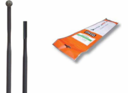 CNSPOKE Paprsky AERO360 2.0-0.8*2.2-2.0 nerezová ocel 298mm černá 36ks