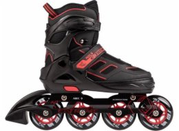 Inline brusle NILS Extreme NA14174A rekreační nastavitelné černé vel. 31-34