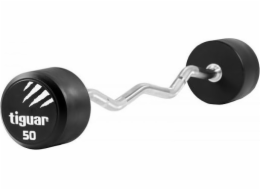 Tiguar Barbell zlomený tiguar PU 50 kg TI-WLBPU050, Velikost: N/A