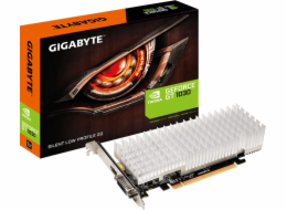 Grafická karta Gigabyte Geforce GT 1030 Silent Low Profile 2GB GDDR5 (GV-N1030SL-2GL)