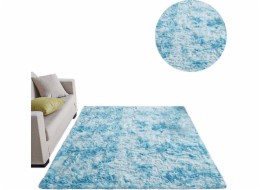 Strado Rug Ombre Shaggy Strado 200x200 OmbreBlue (světle modrá) univerzální