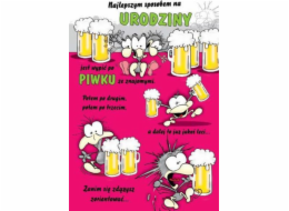 Verte PROMO Zlatá narozeninová permanentka p5 Cena VERTE za 1 kus