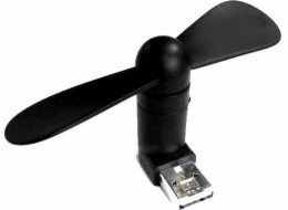 USB ventilátor černý (63300)