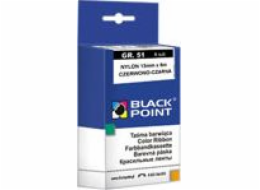 Black Point Ribbon pro jehličkovou tiskárnu černá 6 ks. (KBPGR51CZ)