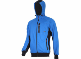 Lahti Pro Zipper Hoodie modrá/černá, M (L4012702)