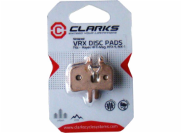 Brzdové destičky Clarks HAYES (HFX-Mag, MX-1, Mag HFX-9) metalické slinuté