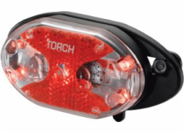 TORCH Zadní světlo KONCOVÉ BRIGHT 5X CARRIER FIT černé (TOR-54020)