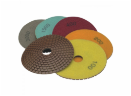 Dedra Leštící kotouč 125mm zrno 400 flexibilní diamant - H12G0400