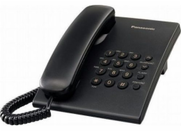 Stolní telefon Panasonic KX-TS500PDB černý