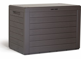 Prosperplast Zahradní box WoodeBox 190L - umbr