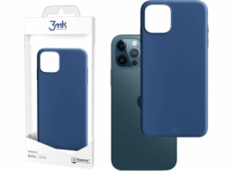 3mk ochranný kryt Matt Case pro Apple iPhone 12, 12 Pro, Blueberry