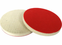 GLOB kotouč z plsti s velurem, 150 mm, 6 mm silný (GLOB-KR-150-6-FILC)