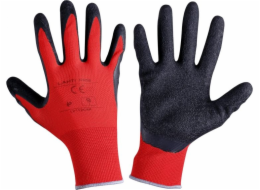 Lahti Pro Latexové rukavice černo-červené 10 L211210P