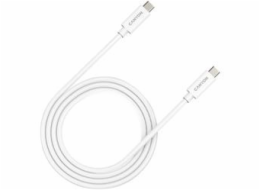 CANYON kabel UC-44, USB-C – USB-C (240W, 48V/5A, 40Gbps Data, 4K@120Hz) 1m, bílá