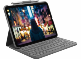 Slim Folio Keyboard Case pro iPad 10th Generation UK Grey