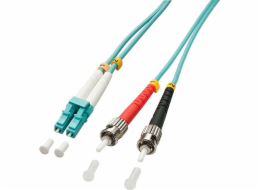 Lindy Fiber Optic Patchcord LC/ST OM3 50/125um, Multimode, 20m (46386)