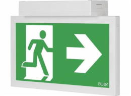 AWEX Nouzové svítidlo LV3P IP20 LED 1W (op. otevřené) 1h jednoúčelové bílé LV3P/O/1W/B/1/SE/X/WH