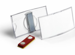 Odolný DURABLE Namensschild konvexní m Magnet 40x75mm 25er Pck
