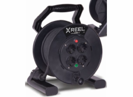 PCE Xreel 4-zásuvkový prodlužovací kabel 3 x 2,5 mm IP20 25 m (92501T48243)